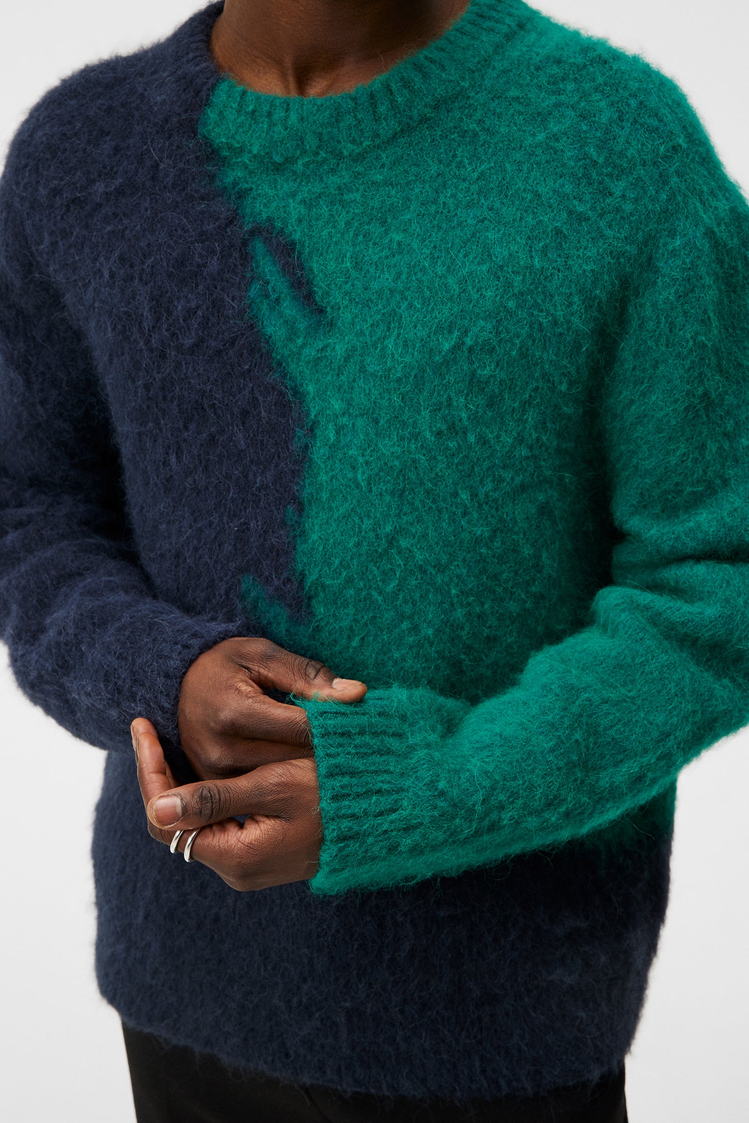 Hairy on sale man sweater