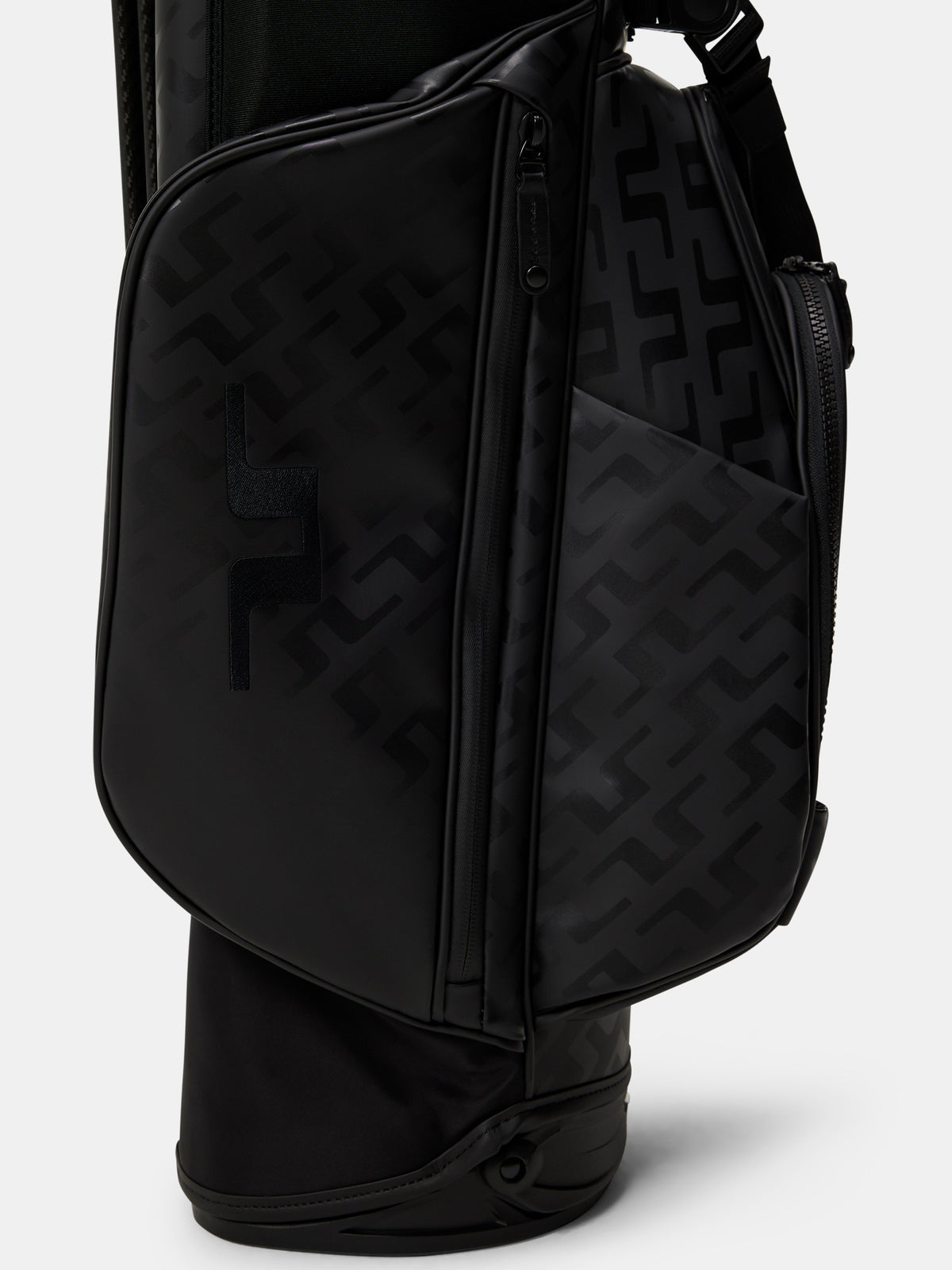 Sunday Stand Print Golf Bag / Black