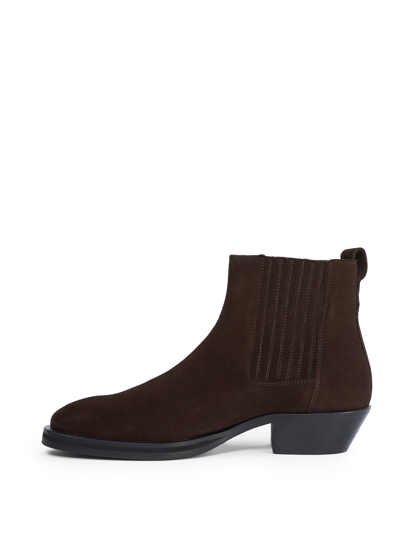 Jesse Western Suede Boot / Brown