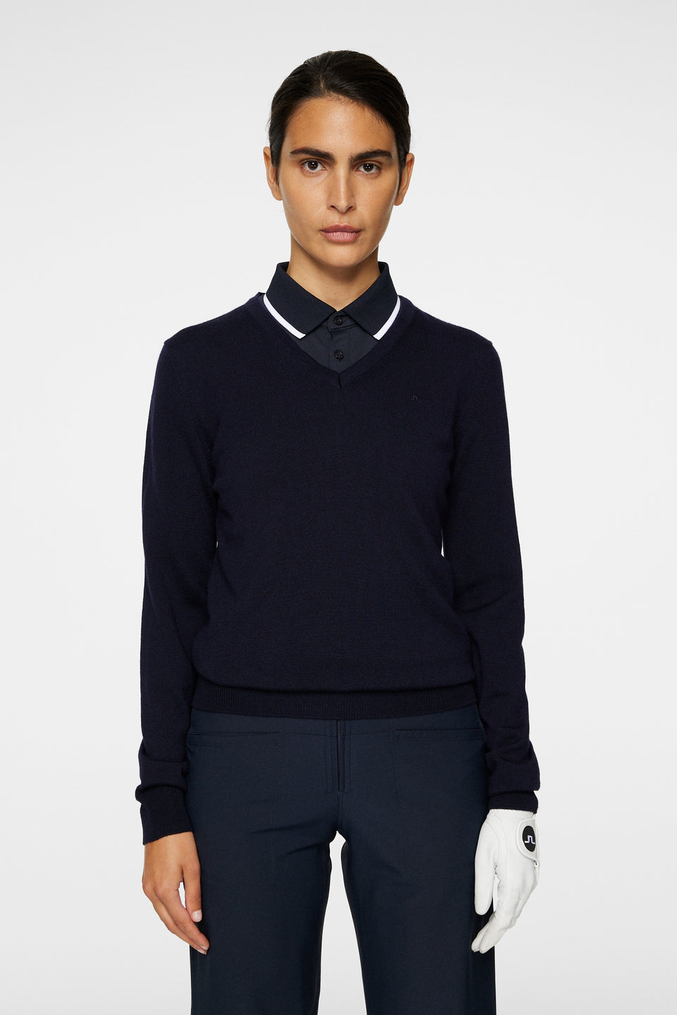 Amaya Knitted Sweater / JL Navy