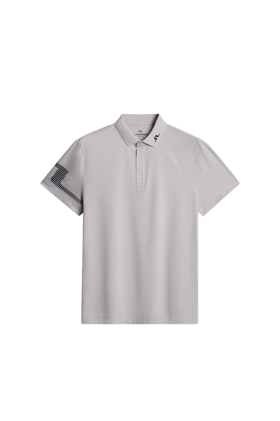 Heath Strike Polo / Light Grey Melange