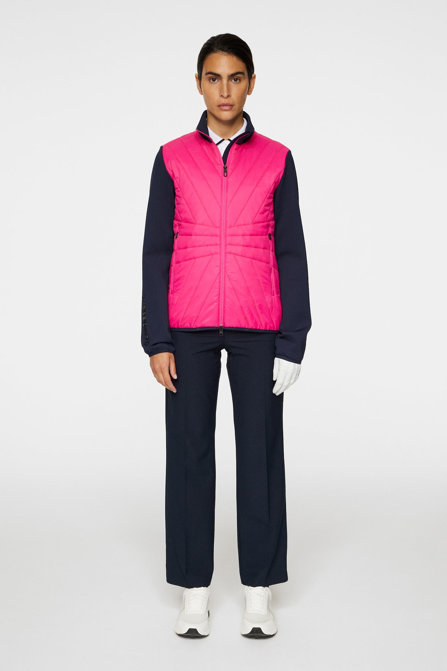 Holma Quilt Hybrid Jacket / Pink Peacock