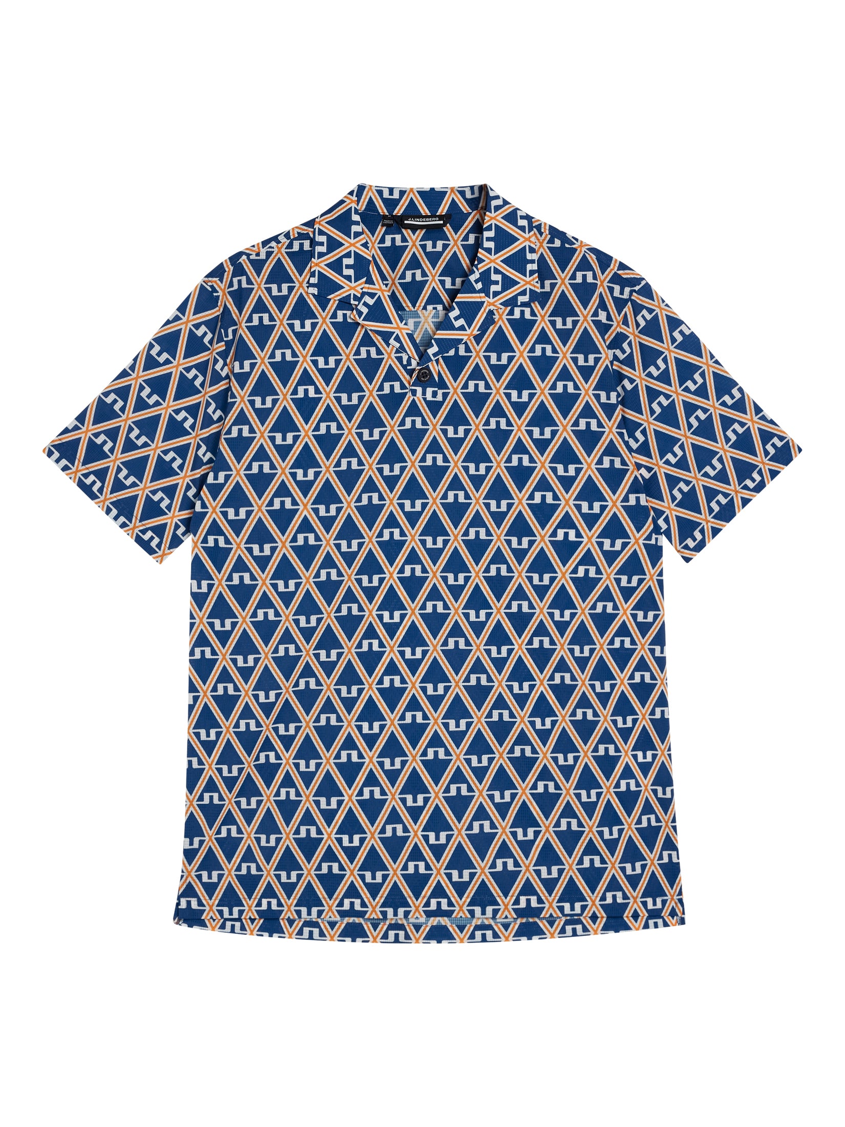 Resort Shirt / Estate Blue Diamond – J.Lindeberg