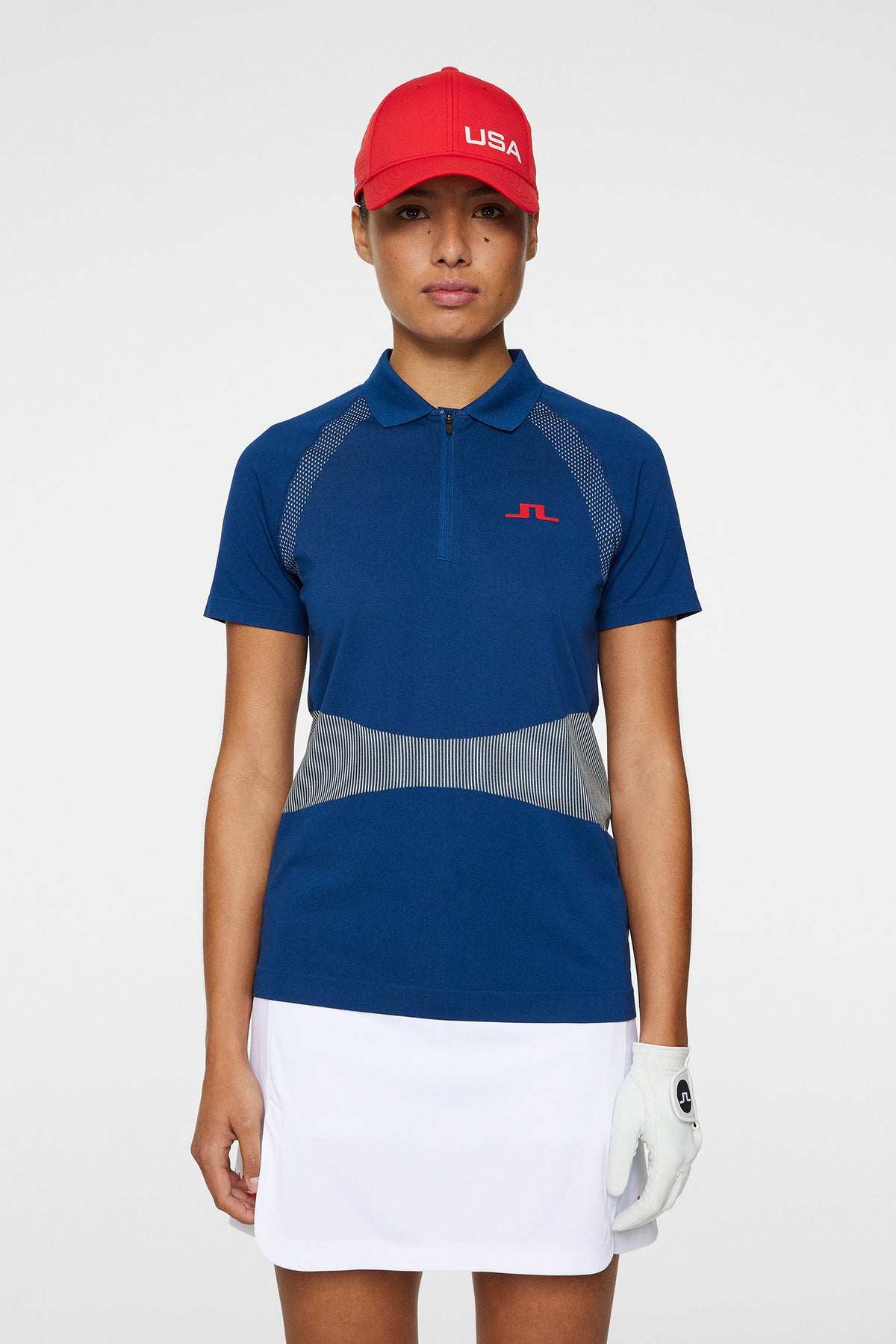 Alizee Seamless Polo / Estate Blue