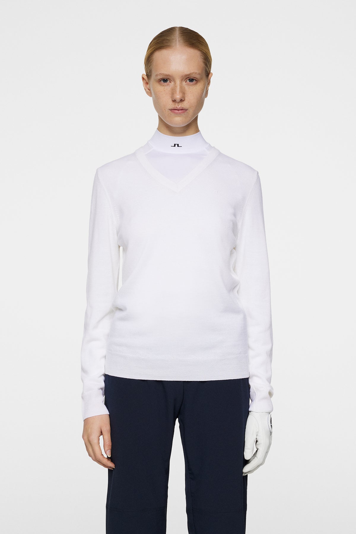 Amaya Knitted Sweater / White