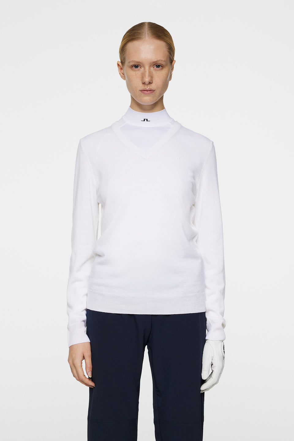 Amaya Knitted Sweater / White