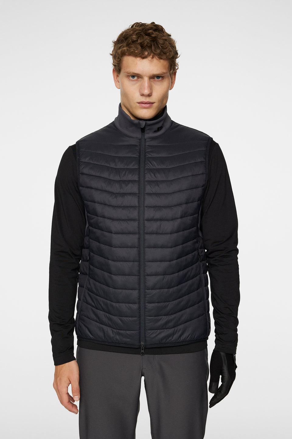 Holden Quilt Hybrid Vest / Asphalt