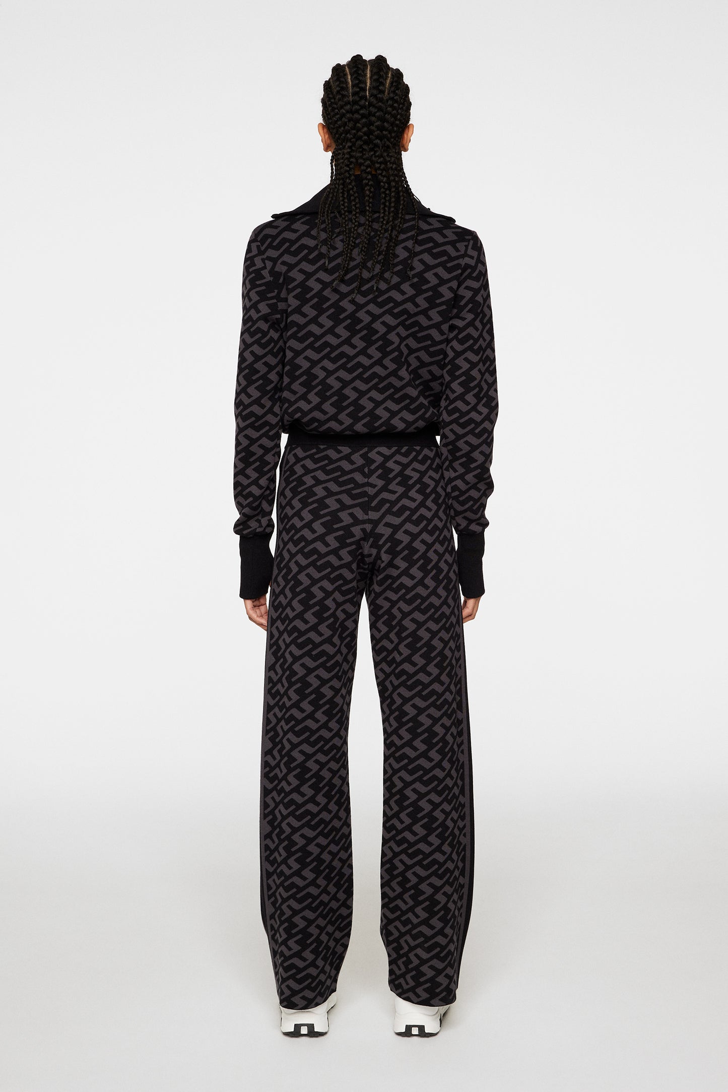 Kera Knitted Pant / Bias Bridge Black