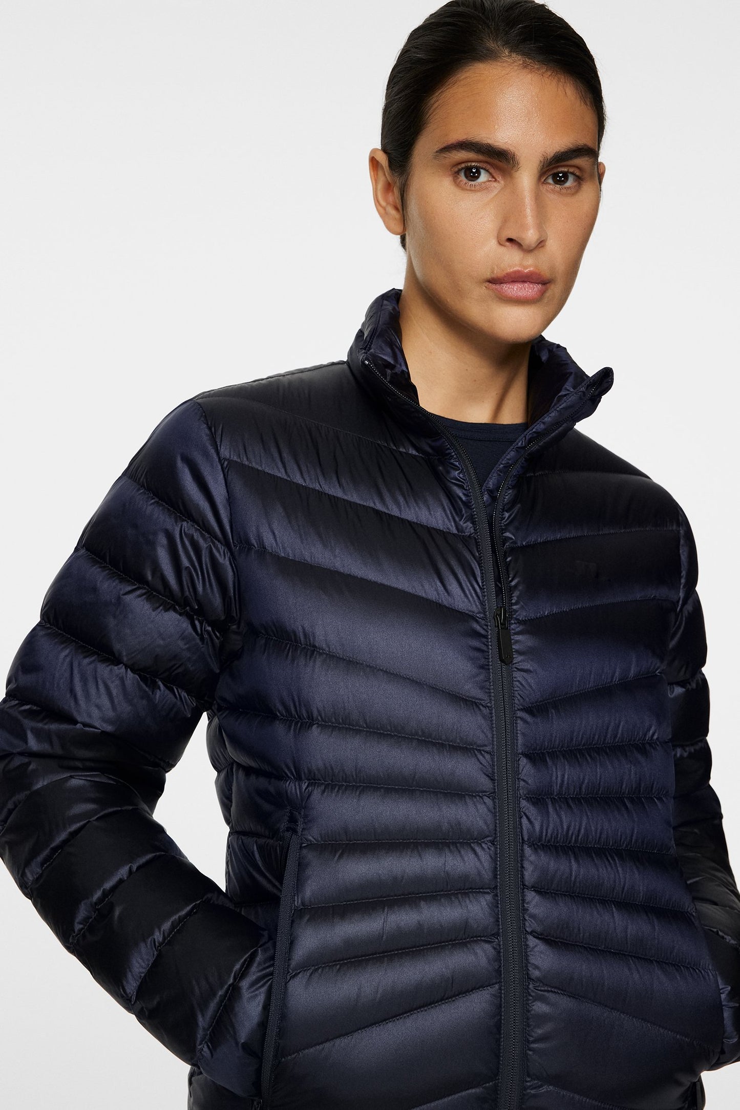 Lara Light Down Jacket / JL Navy