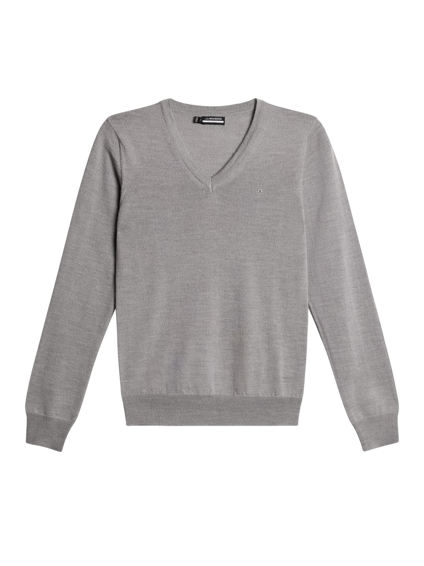 Amaya Knitted Sweater / Light Grey Melange