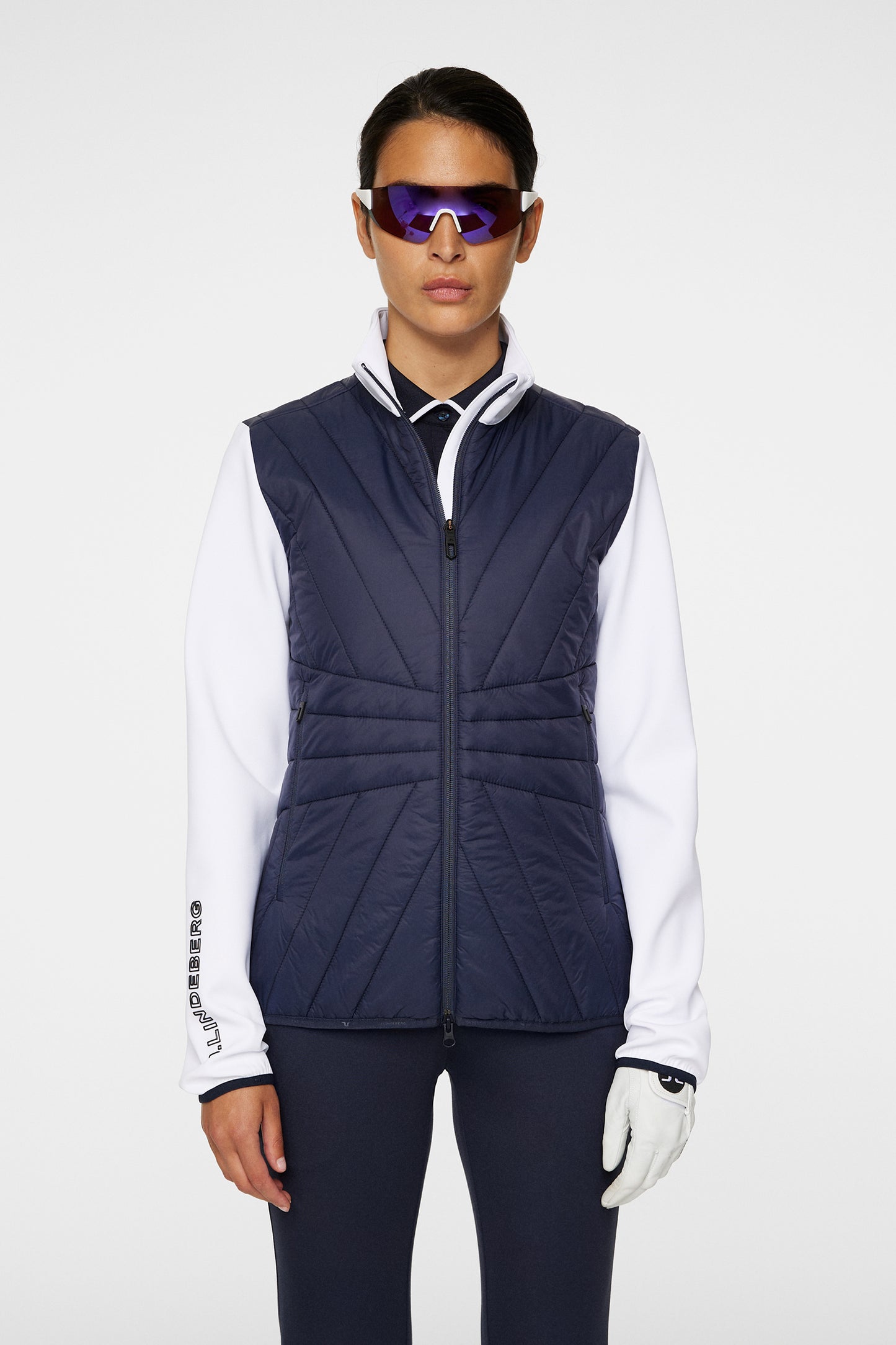 Holma Quilt Hybrid Jacket / JL Navy