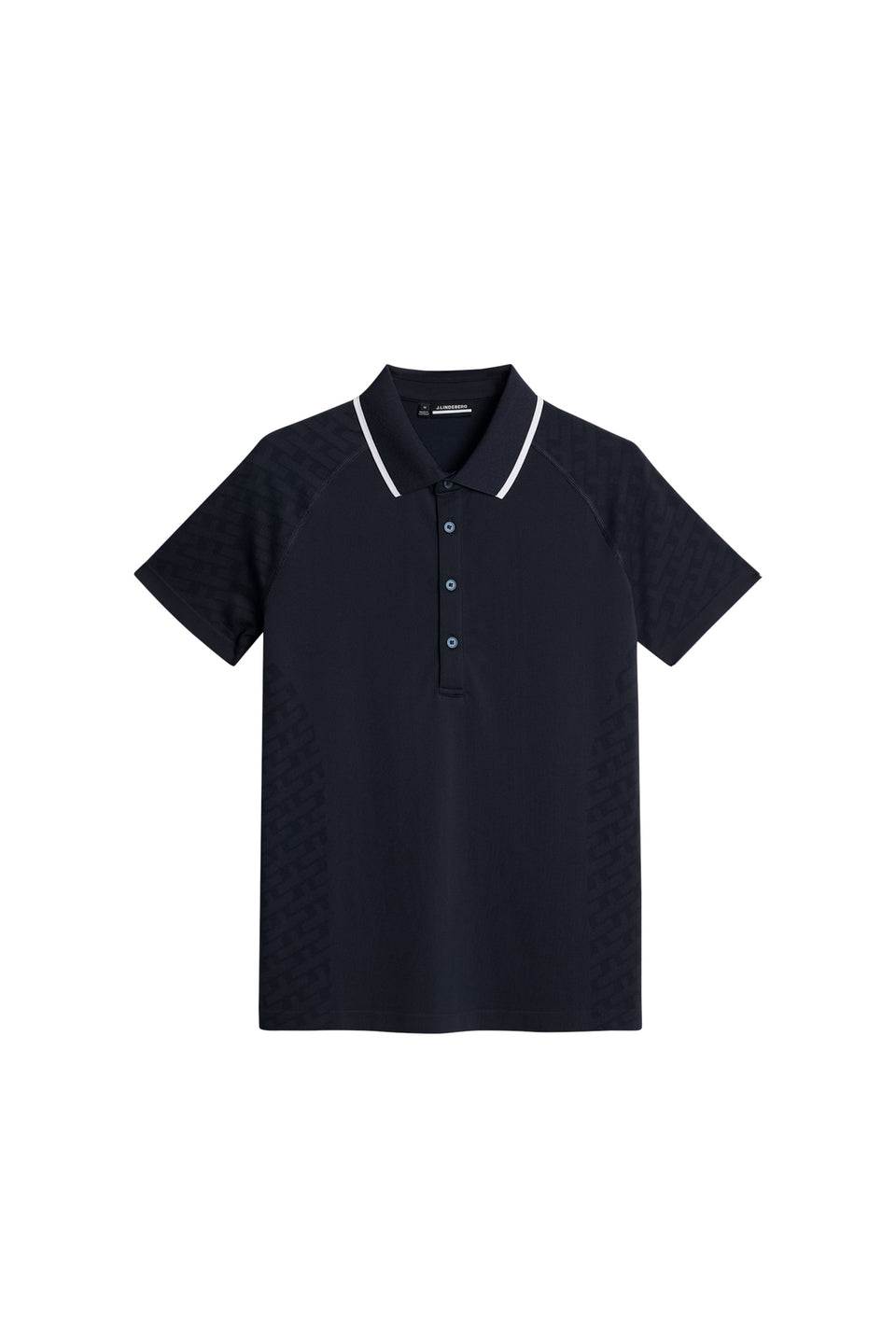 Baily seamless Polo / Tour Geo Jacquard Navy M