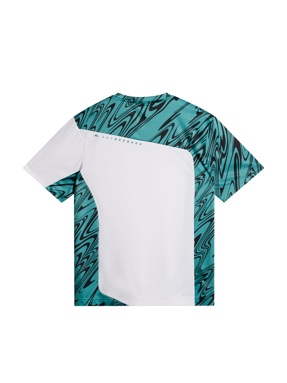 Niccolo T-shirt / Liquify Teal Black L