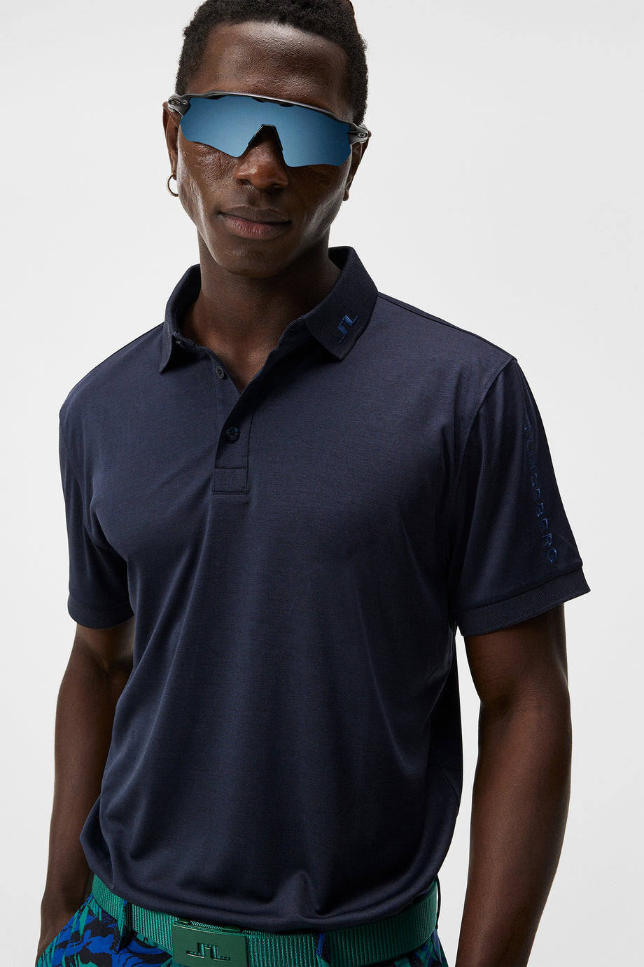 Tour Tech Reg Fit Polo / Navy Melange