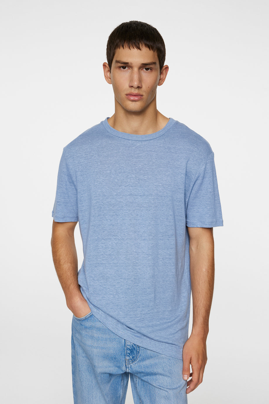 Coma Linen Tee / Rain Washed