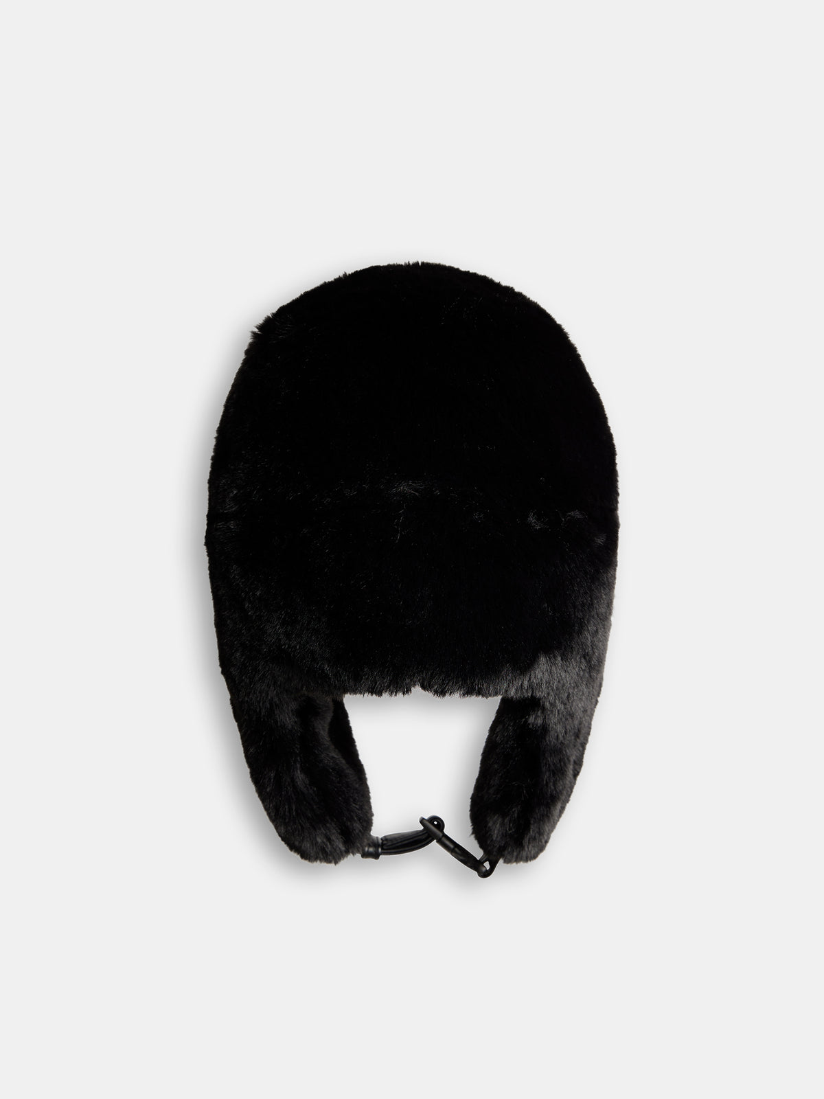 Trapper Faux Fur Hat / Black