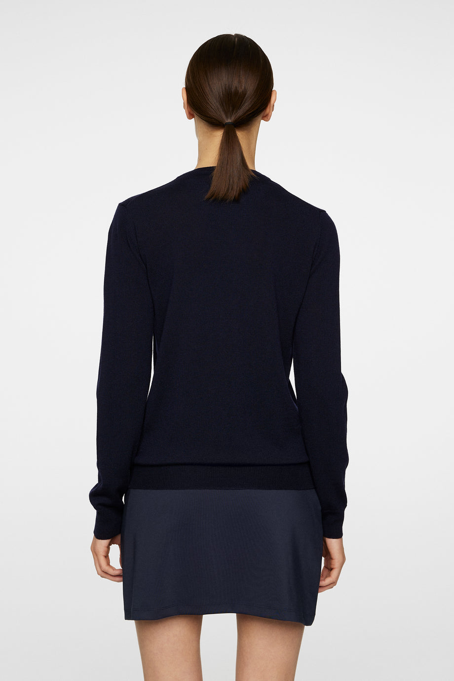 Aria Knitted Sweater / JL Navy