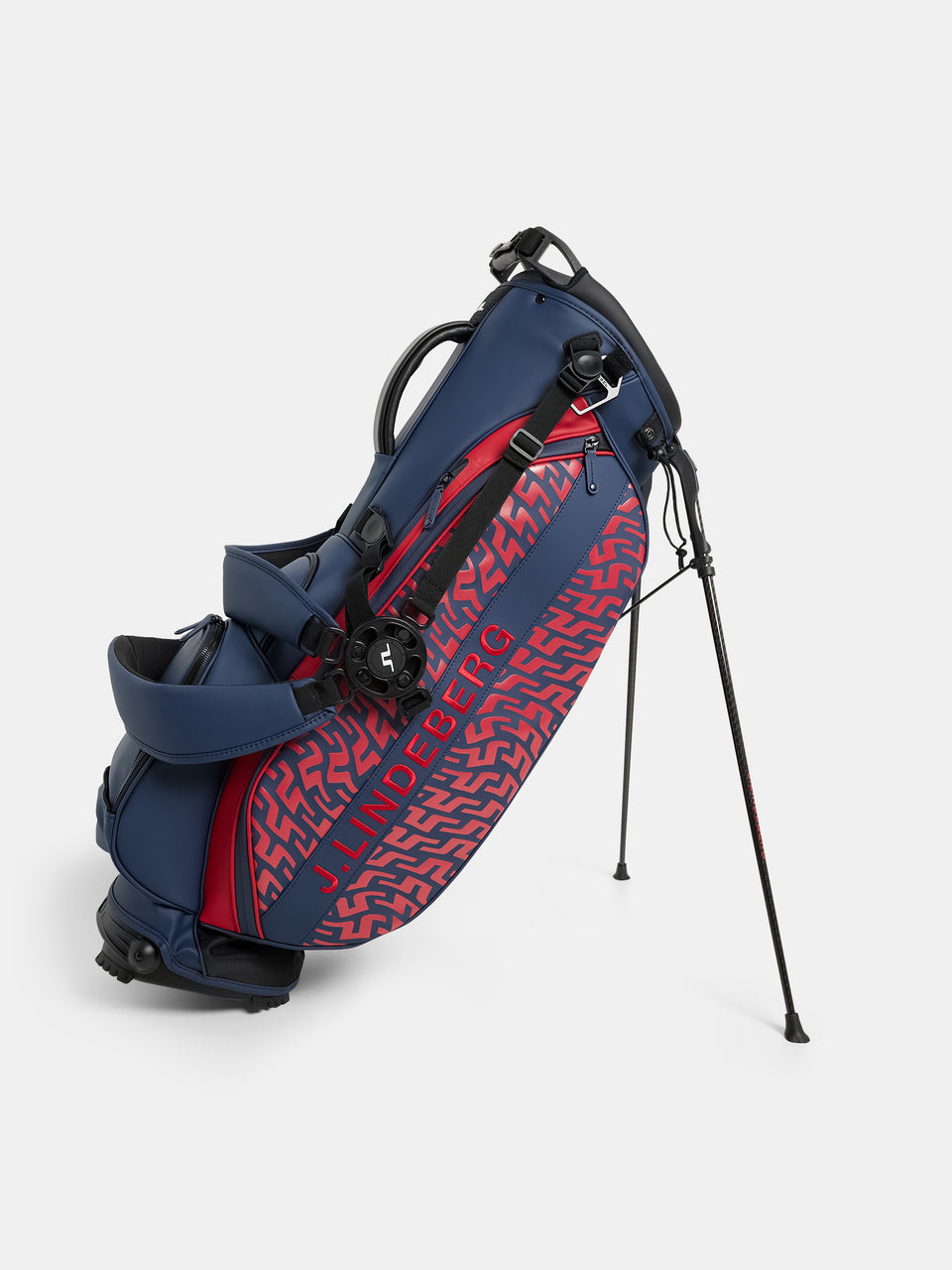 Play Stand Bag Print / Bridge Swirl Red