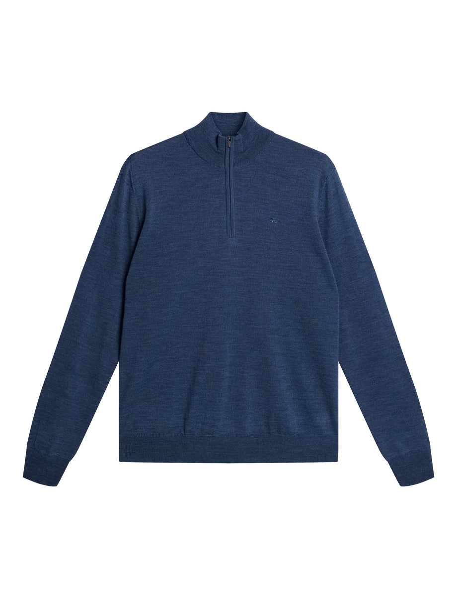 Kiyan Merino Quarter Zip / Key Largo Melange