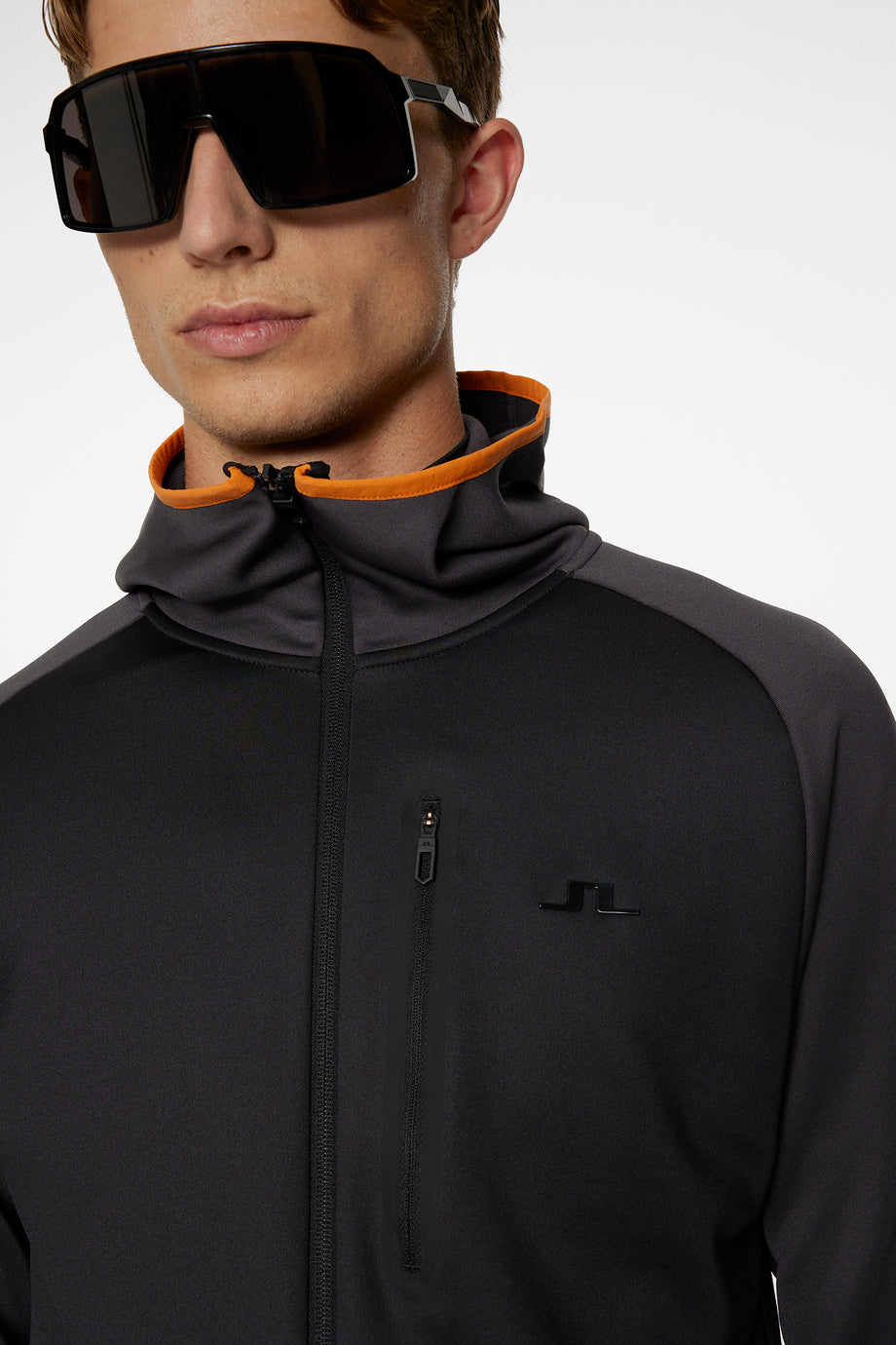 Elevation Full Zip Hood / Black