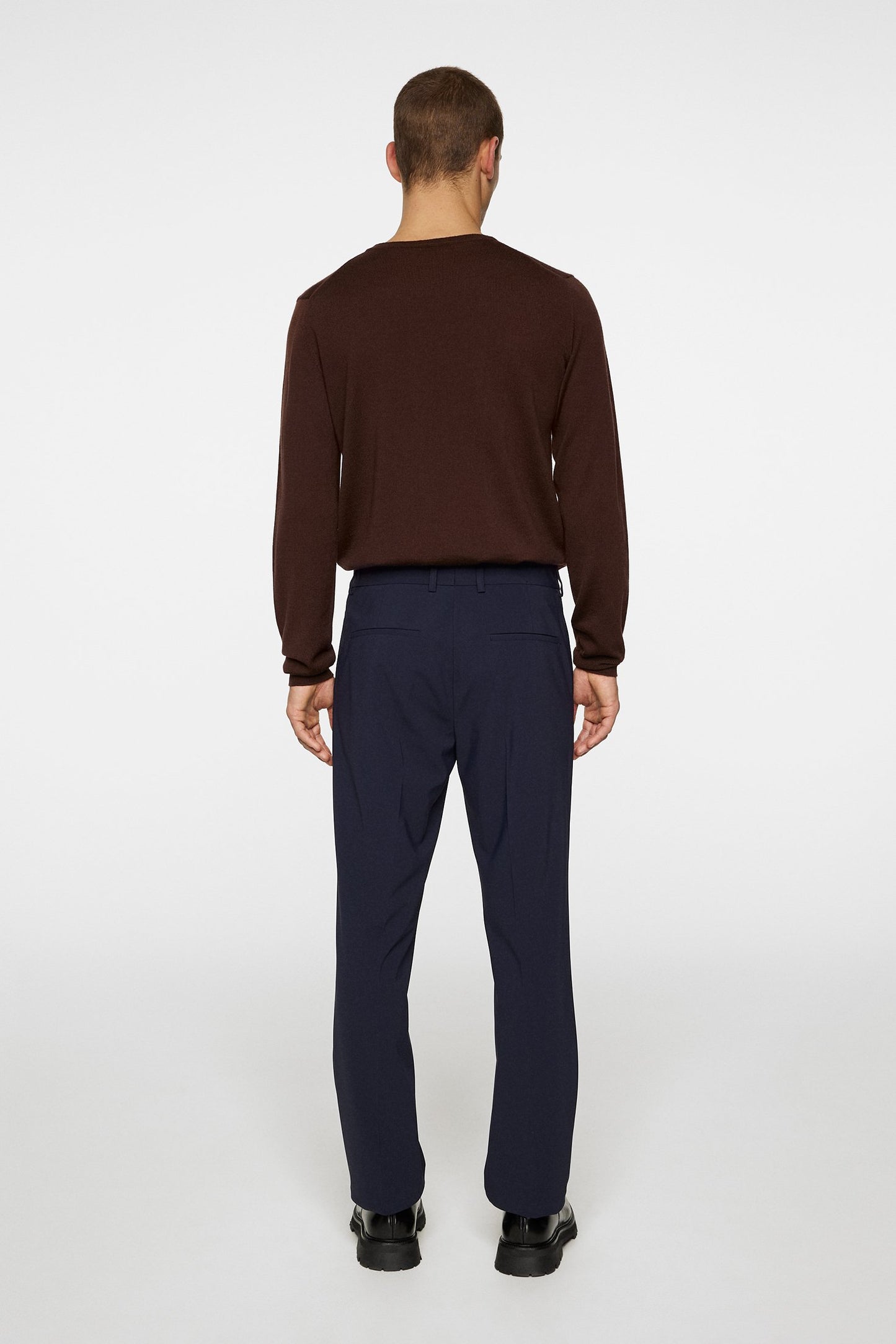 Lois Bonded Jersey Pants / JL Navy