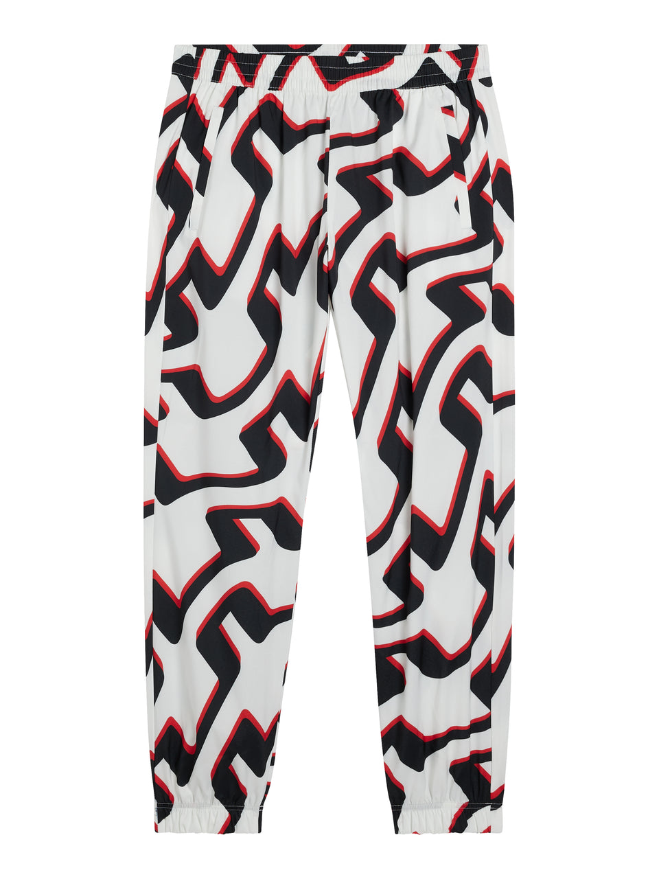 Petrus Print Pant / Bridge Wave XL White