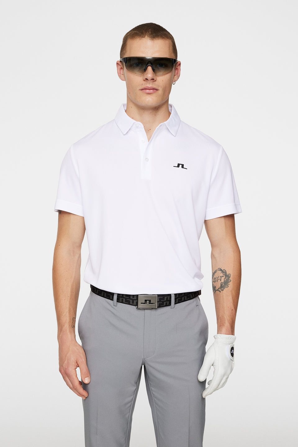 Peat Regular Fit Polo / White