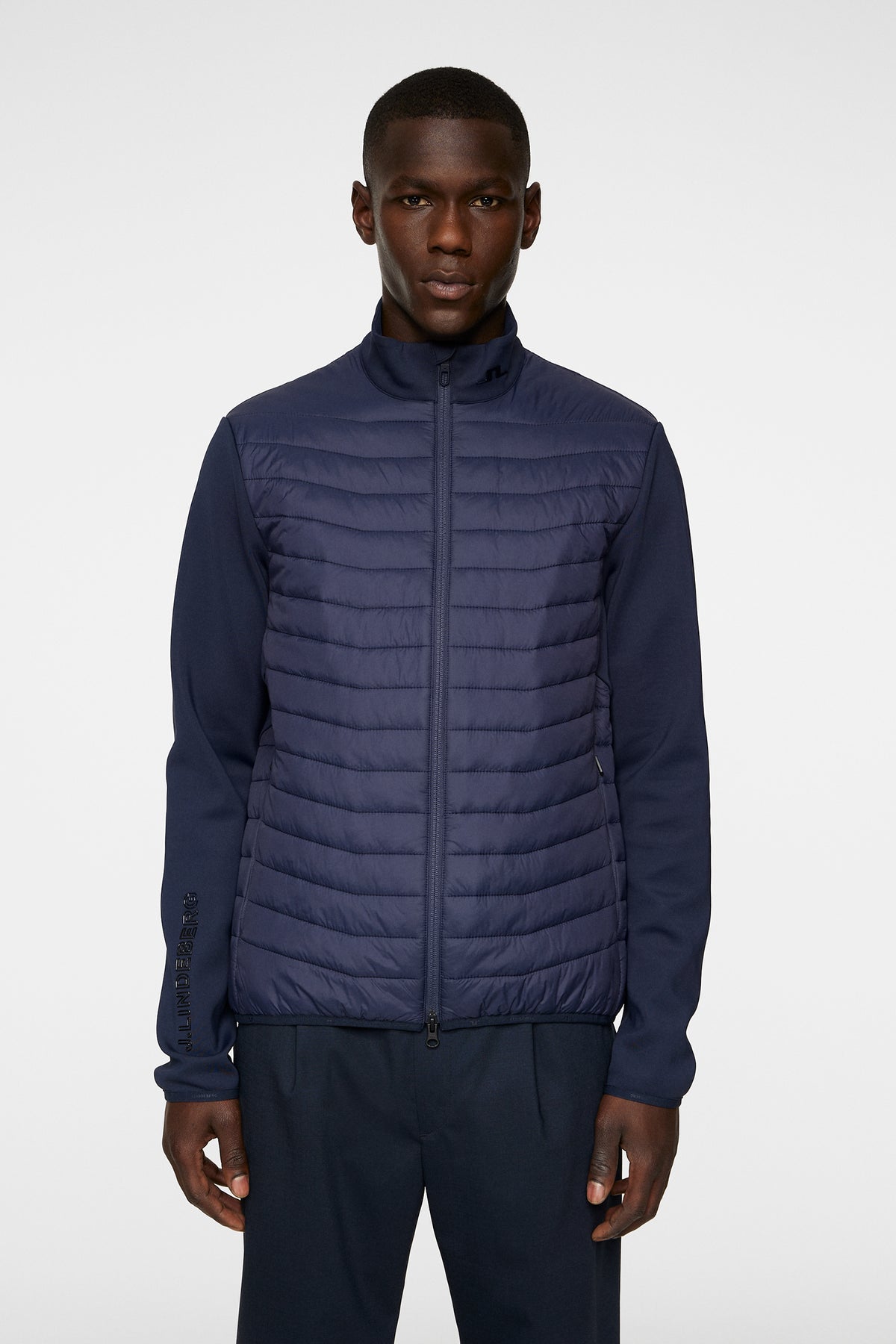 Holden Quilt Hybrid Jacket / JL Navy