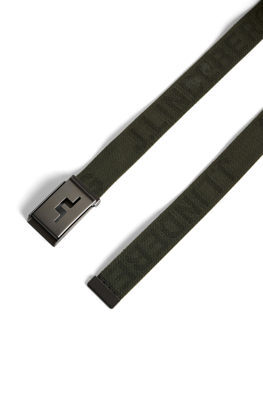 Roy Logo Webbing Belt / Forest Green