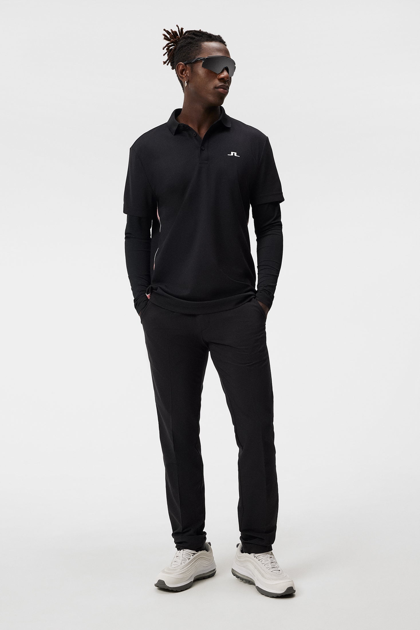 Liam Regular Fit LS Polo / Black – J.Lindeberg