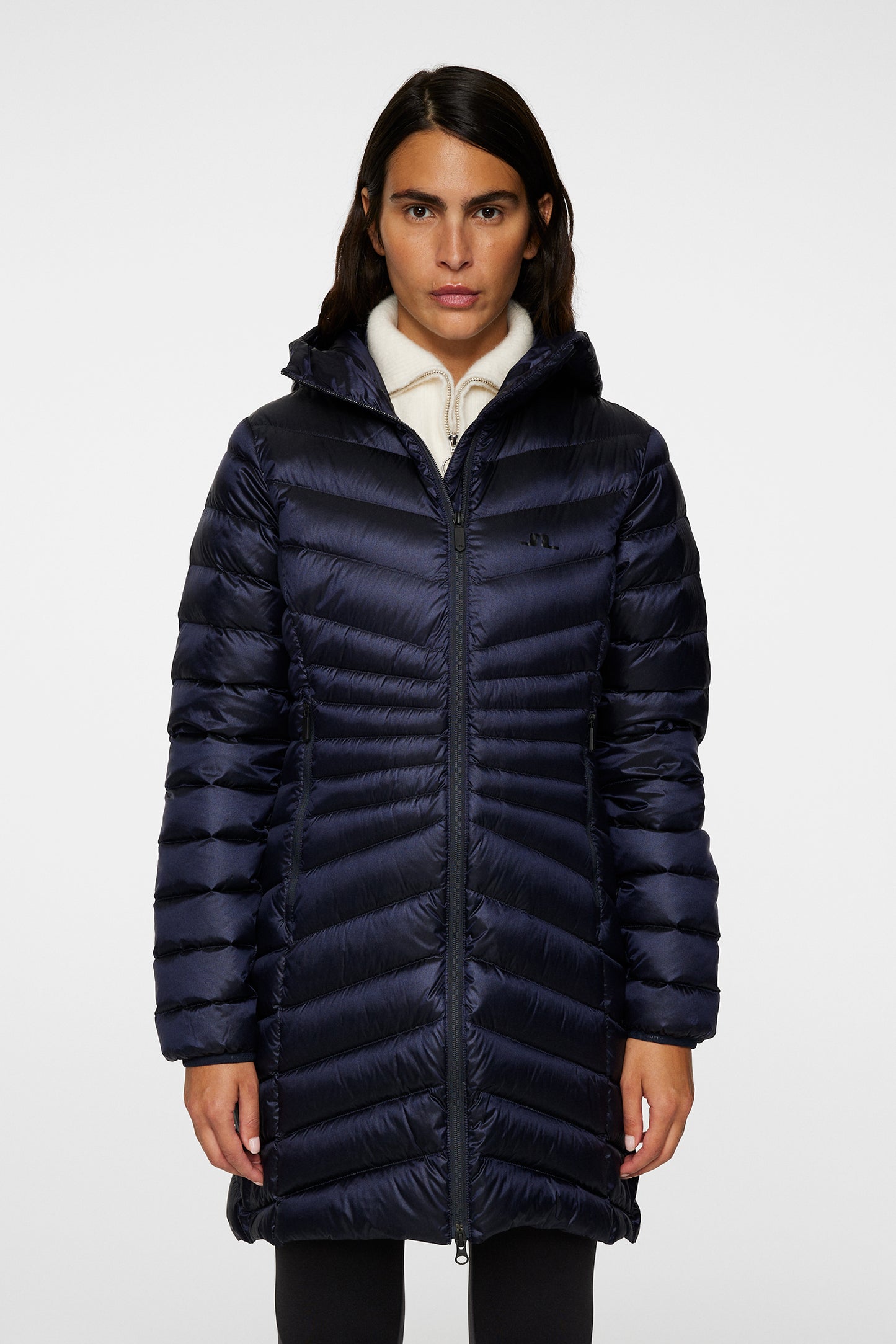 Lara Light Down Parka / JL Navy