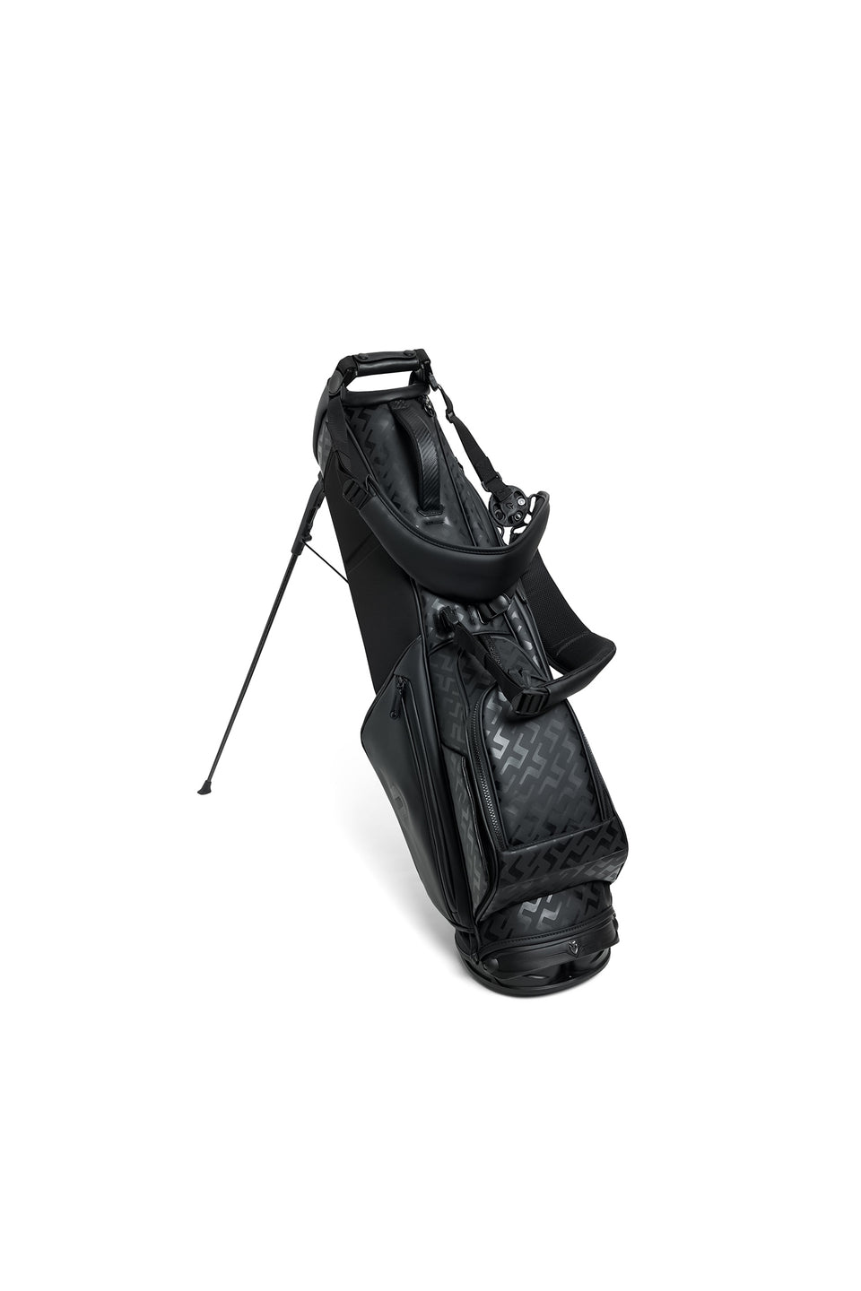 Sunday Stand Print Golf Bag / Tour Geo Jacquard Black M