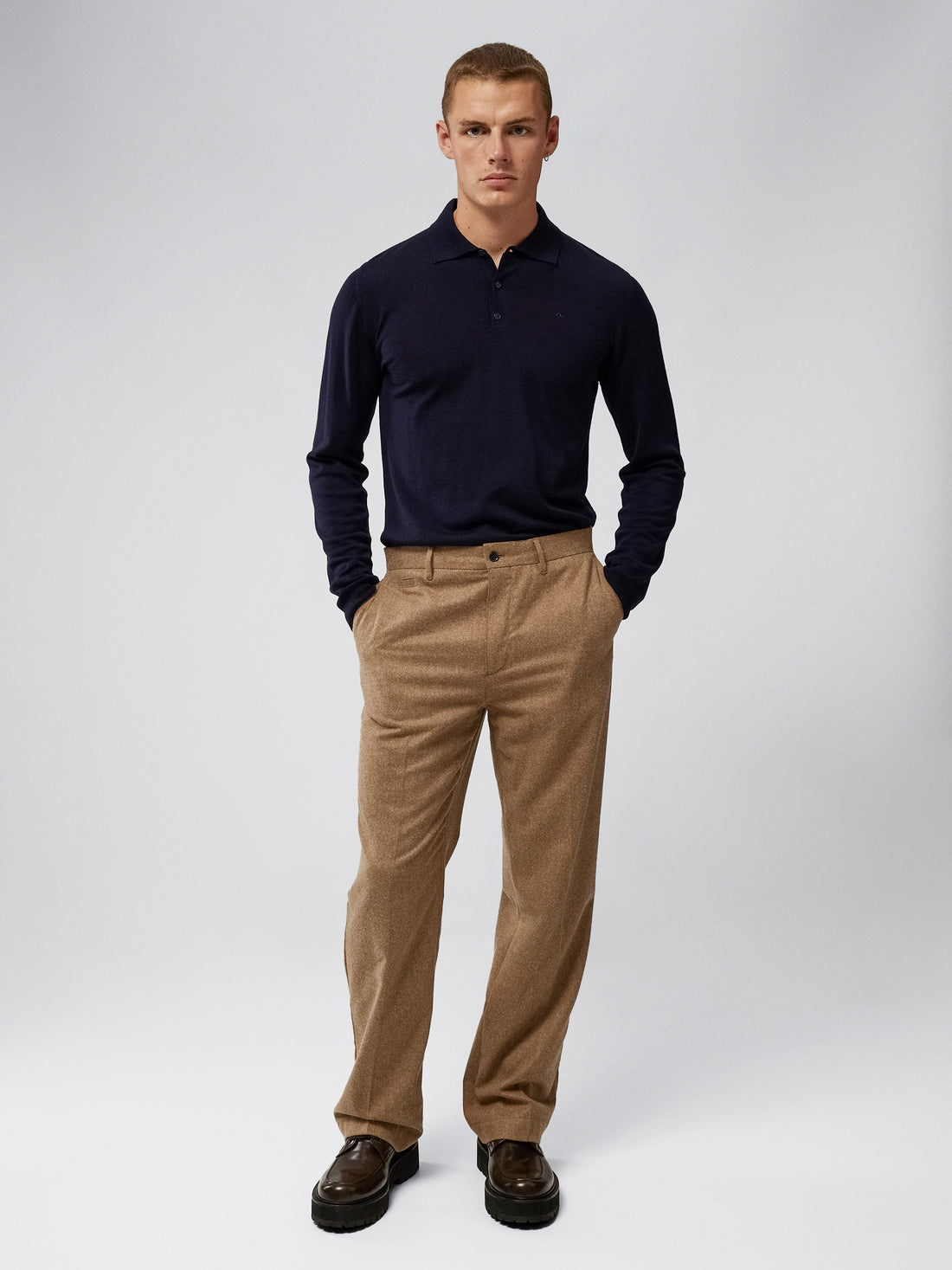 Noel Light Merino Polo Shirt / JL Navy – J.Lindeberg