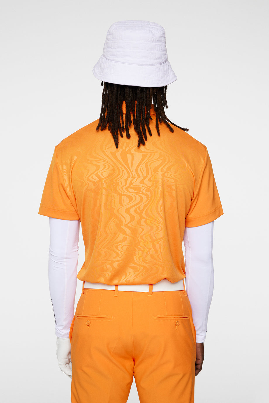 Peat Regular Fit Polo / Persimmon Orange