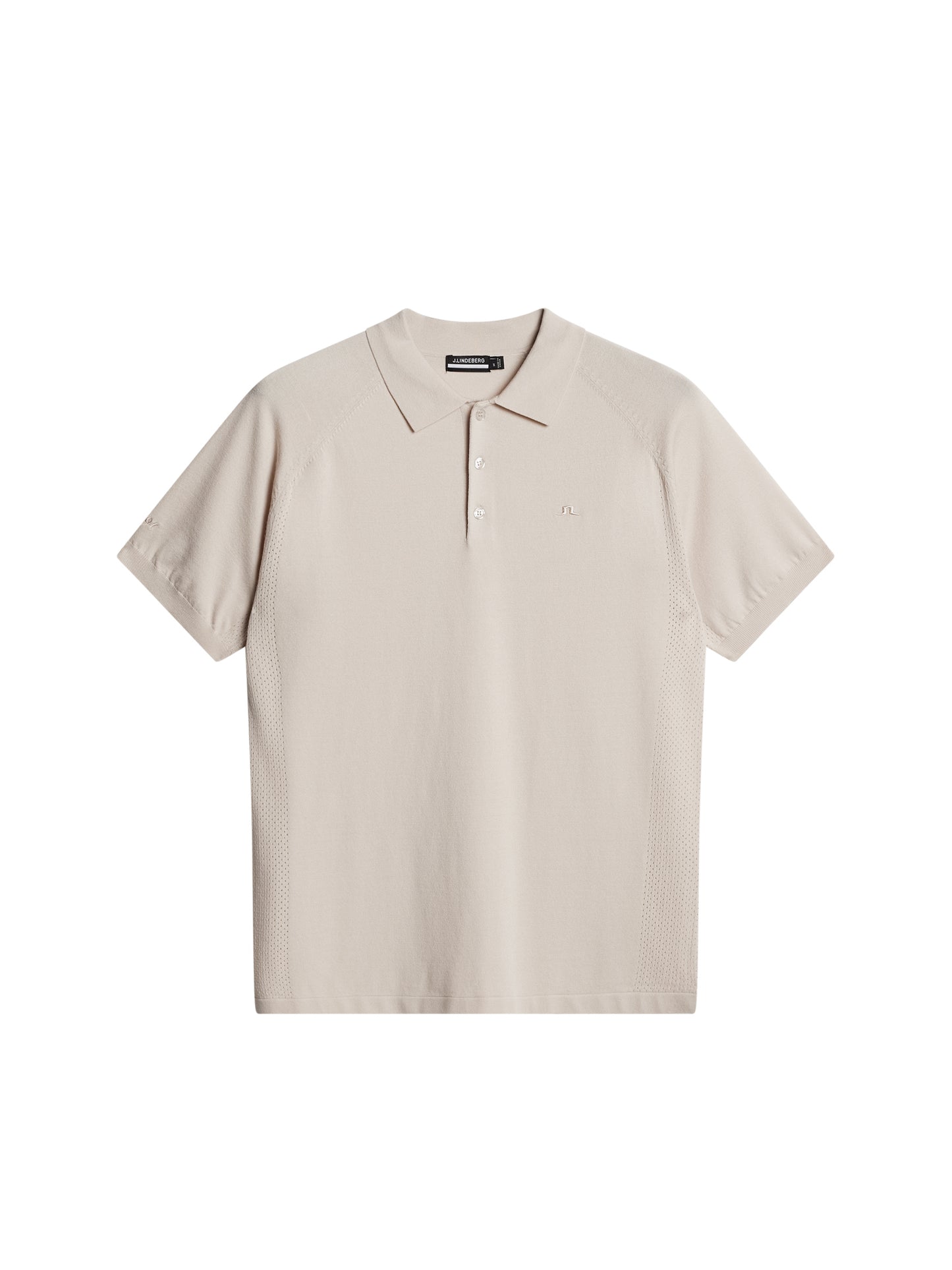 Martin Knit Polo / Moonbeam