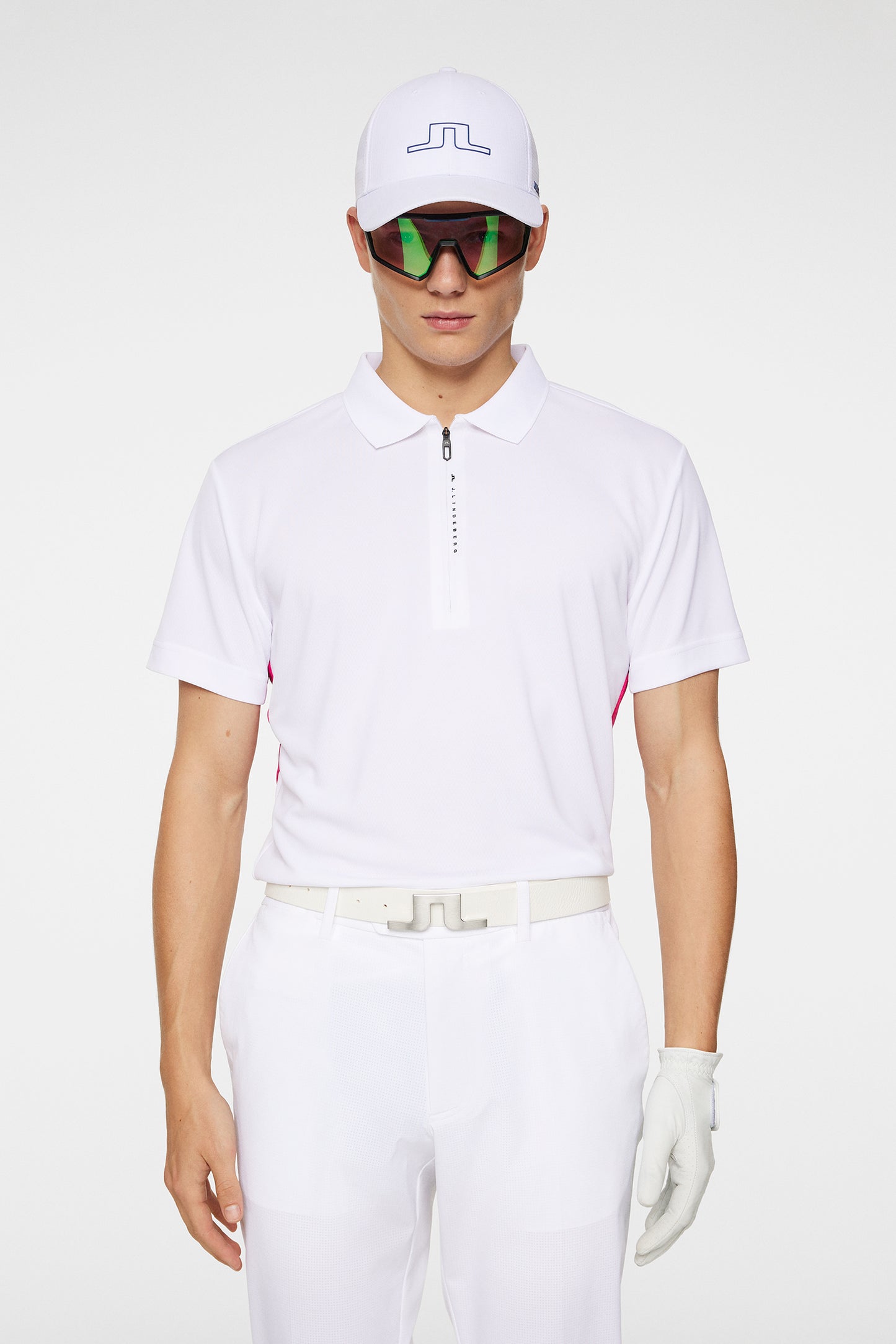 Nero Reg Fit Polo / White