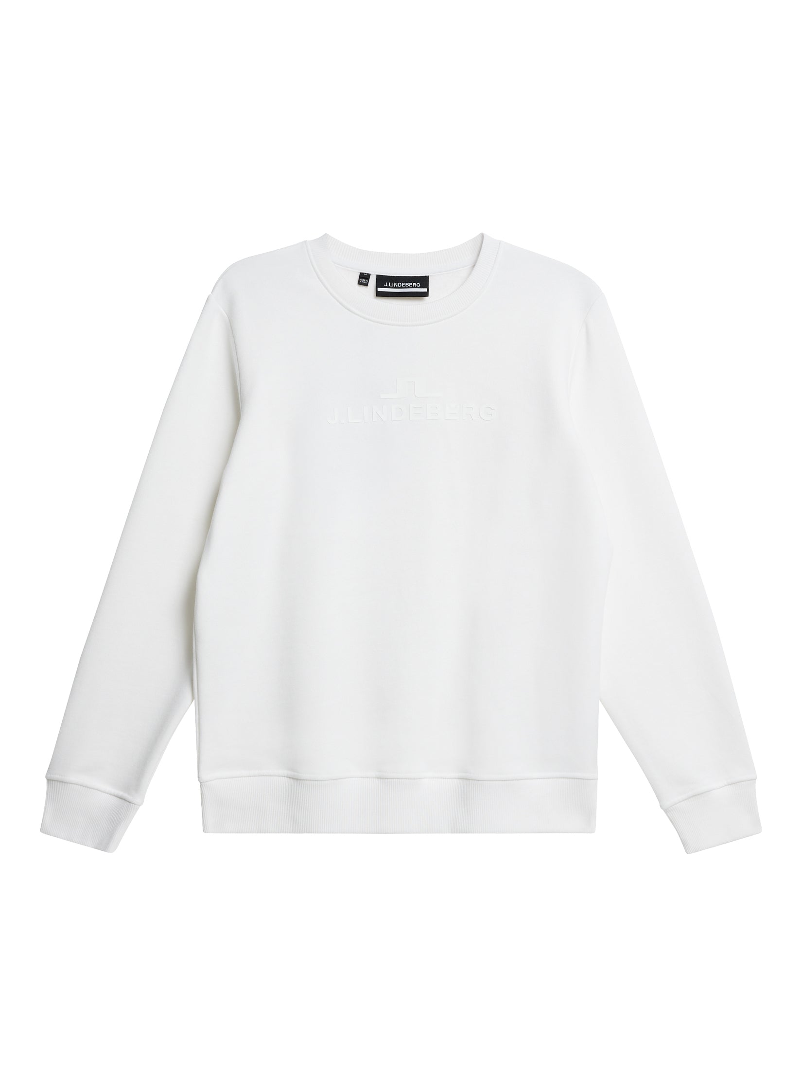 W Alpha Crew Neck / White – J.Lindeberg