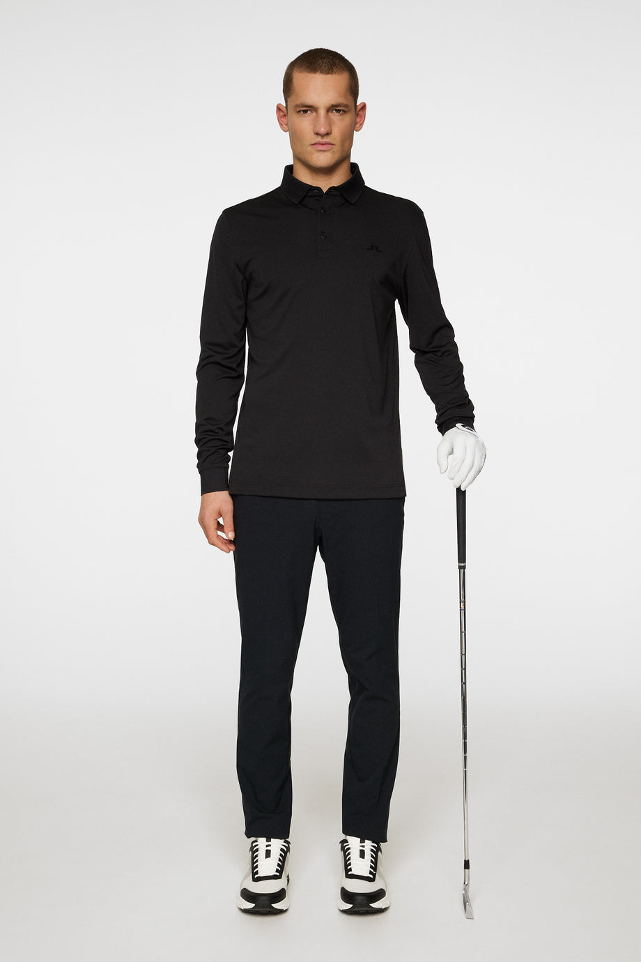 Gustaf LS Polo / Black