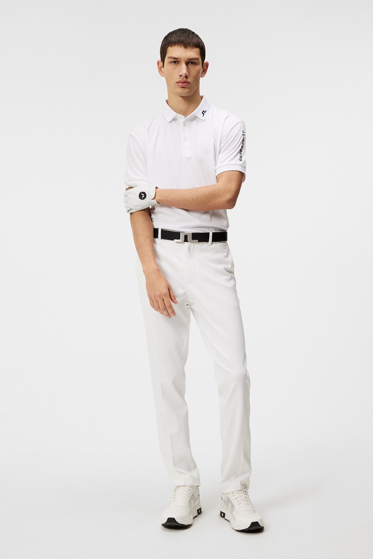 Tour Tech Reg Fit Golf Polo / White