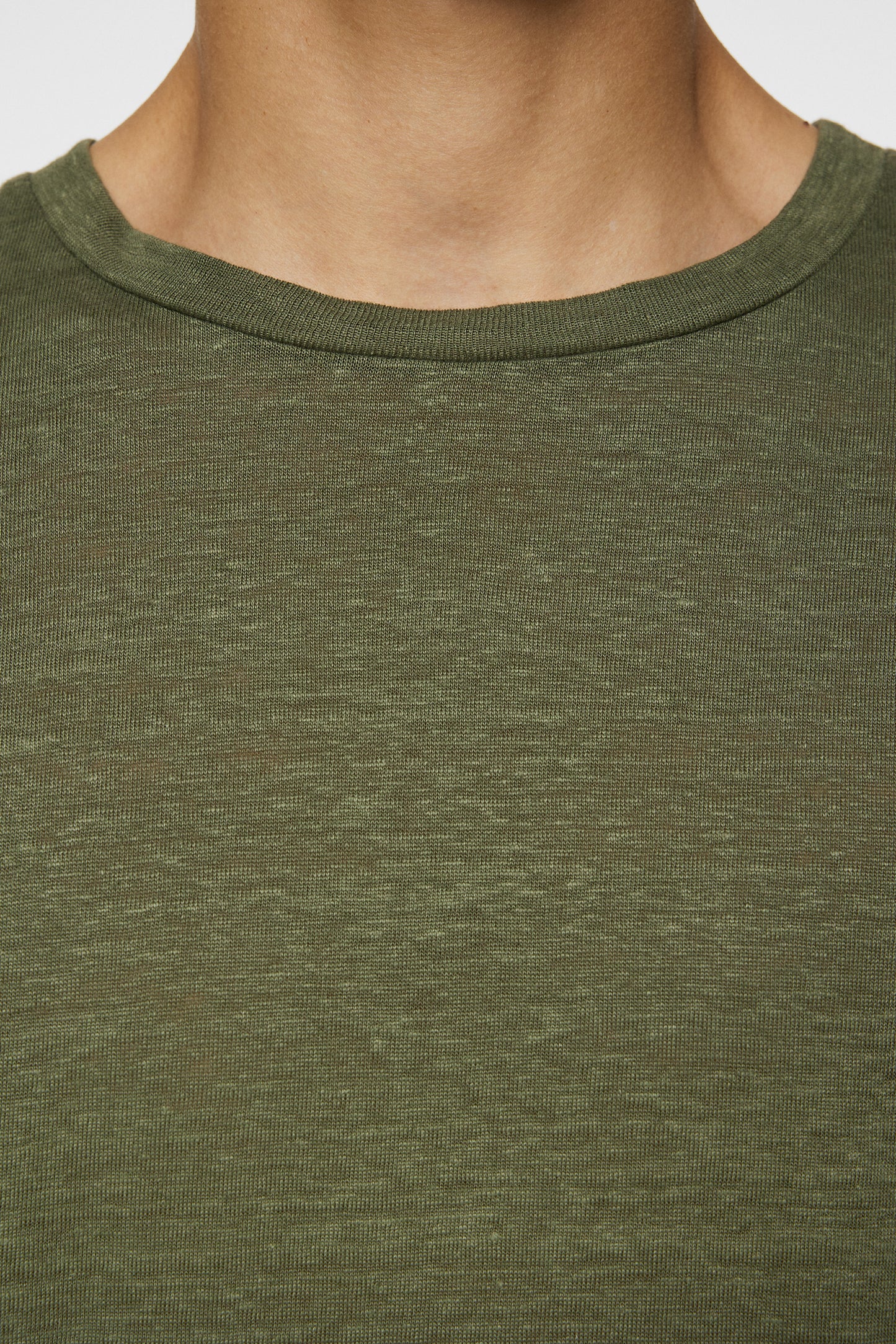 Coma Linen Tee / Olivine