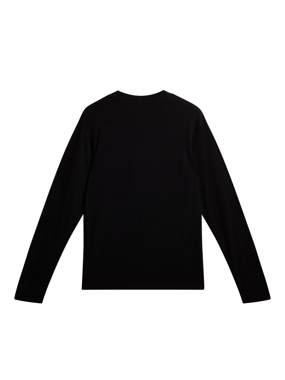 Arnie mock neck LS t-shirt / Black