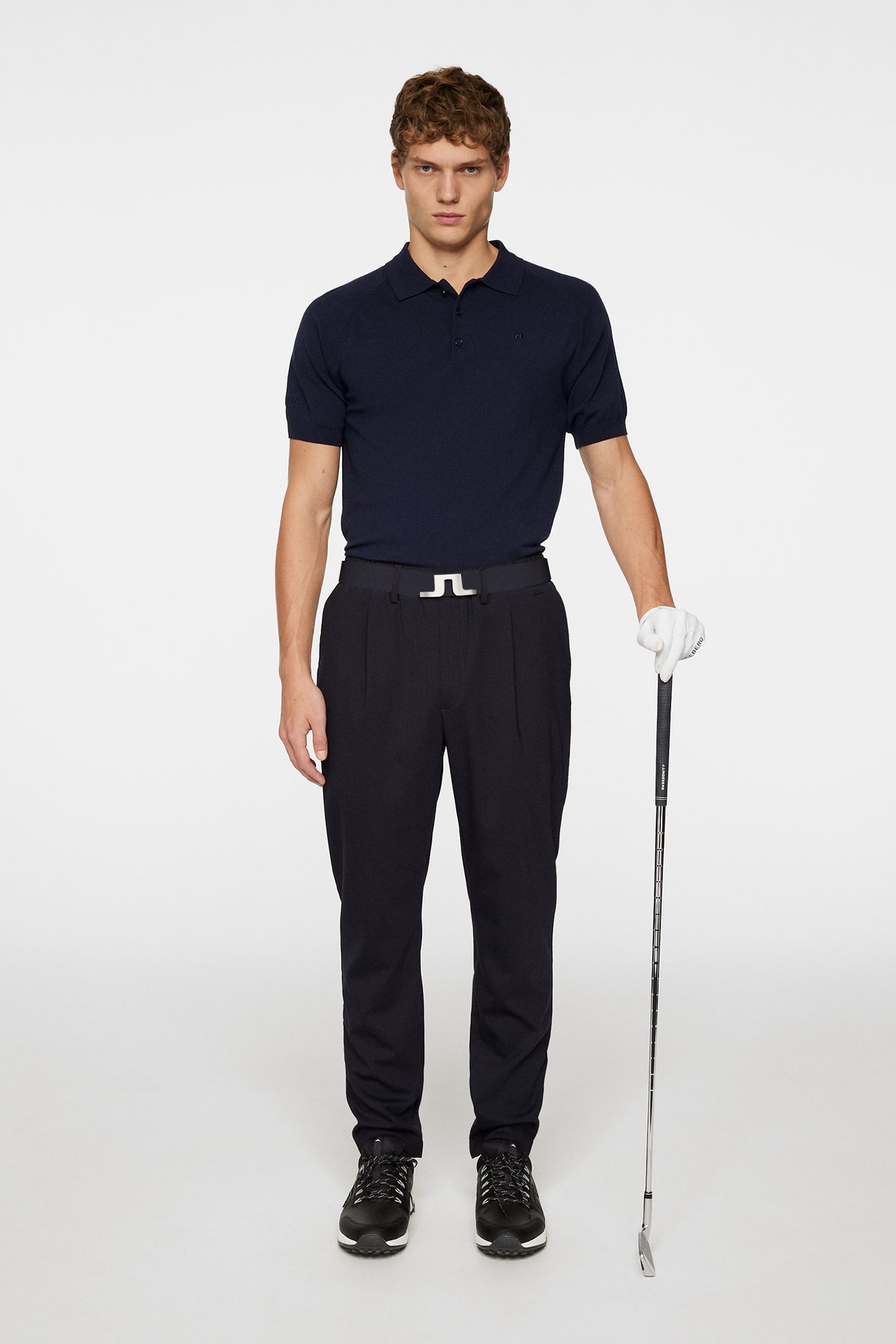 Martin Knit Polo / JL Navy