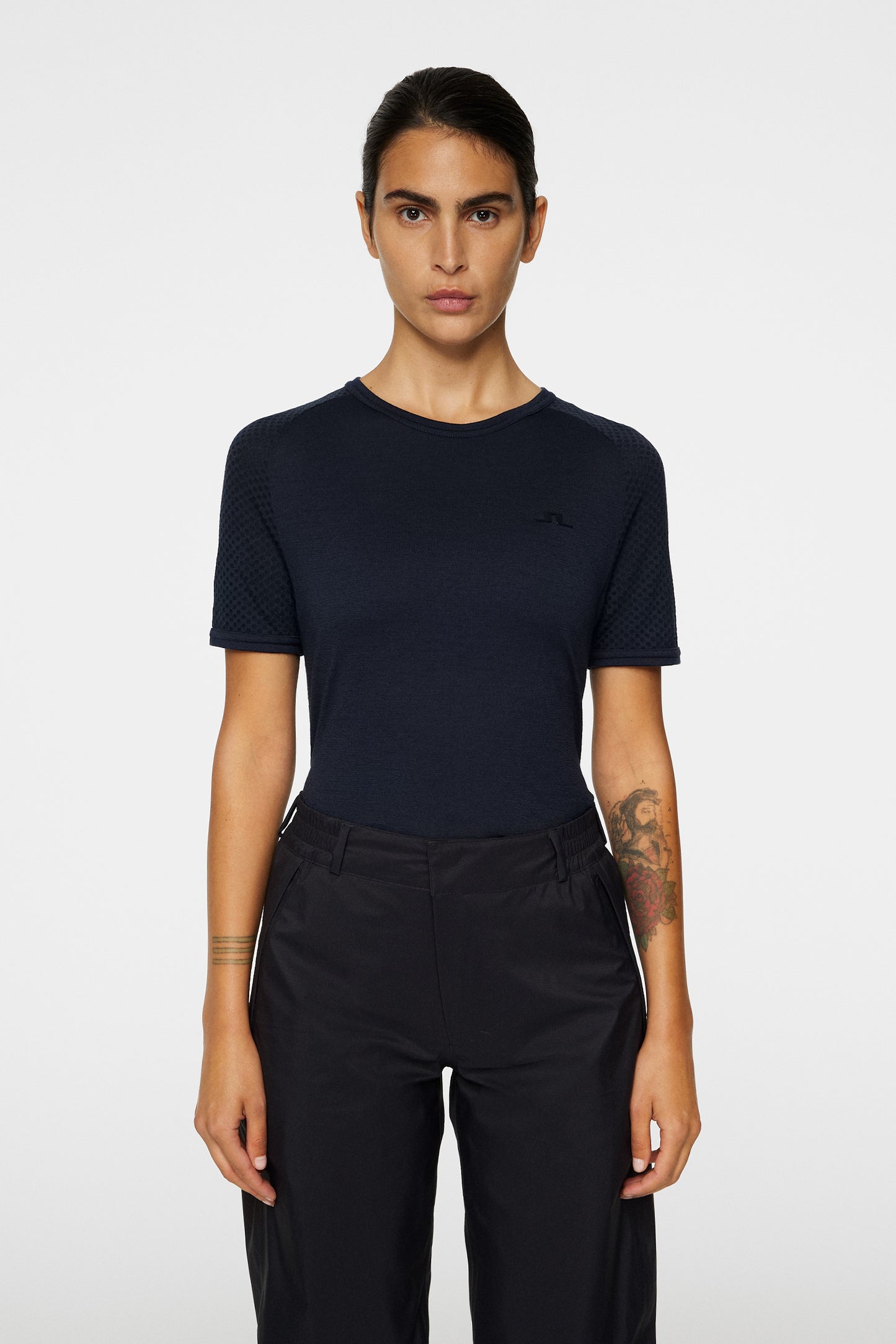 Bella Wool T-shirt / JL Navy