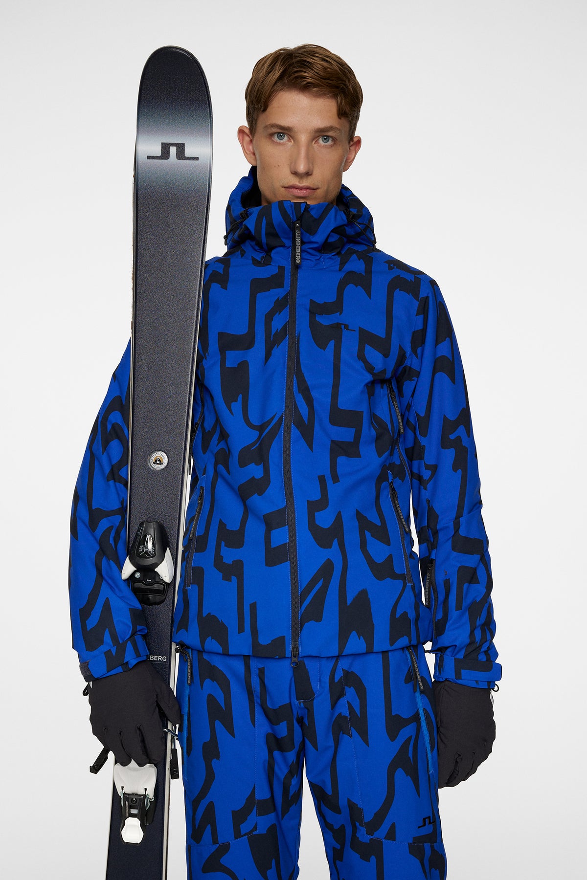 Ace Jacket Printed / Glitch Bridge Blue