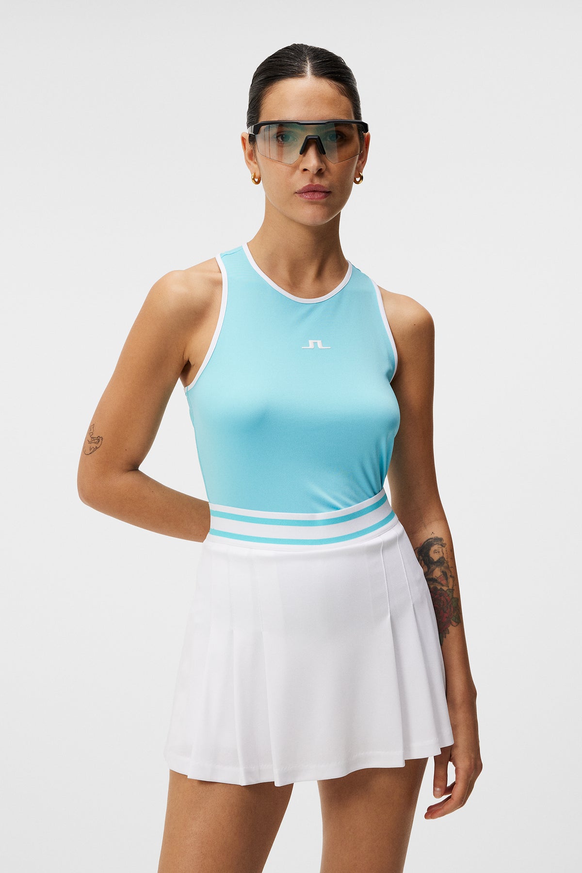 Delia Tank Top / Blue Curacao