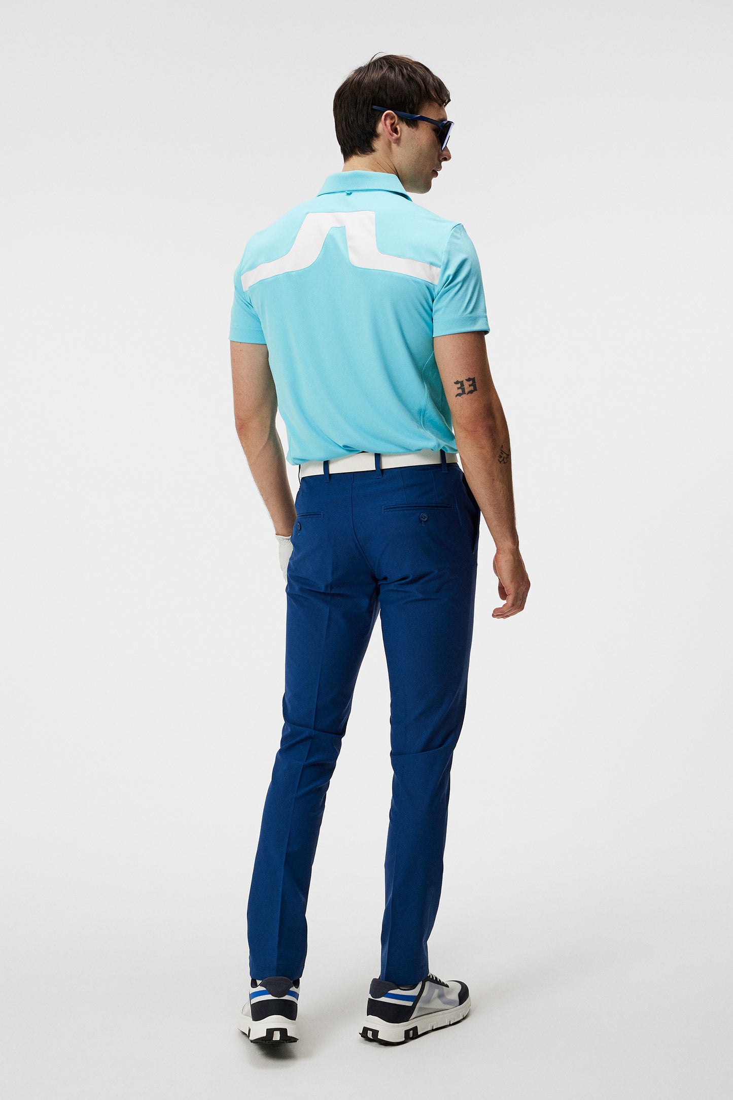 KV Tour Solid Golf Polo / Blue Curacao