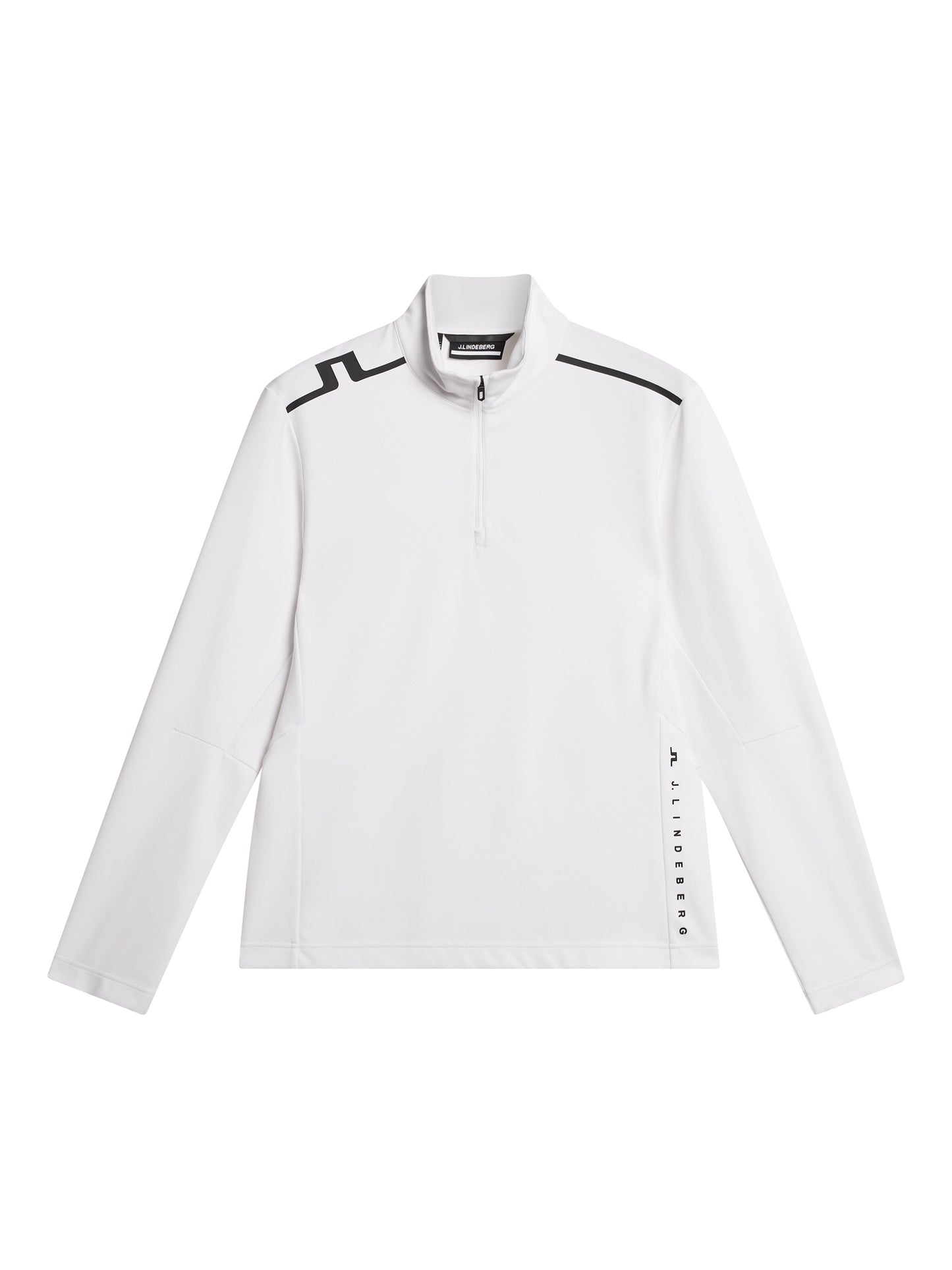 Leon Quarter Zip Mid Layer / White