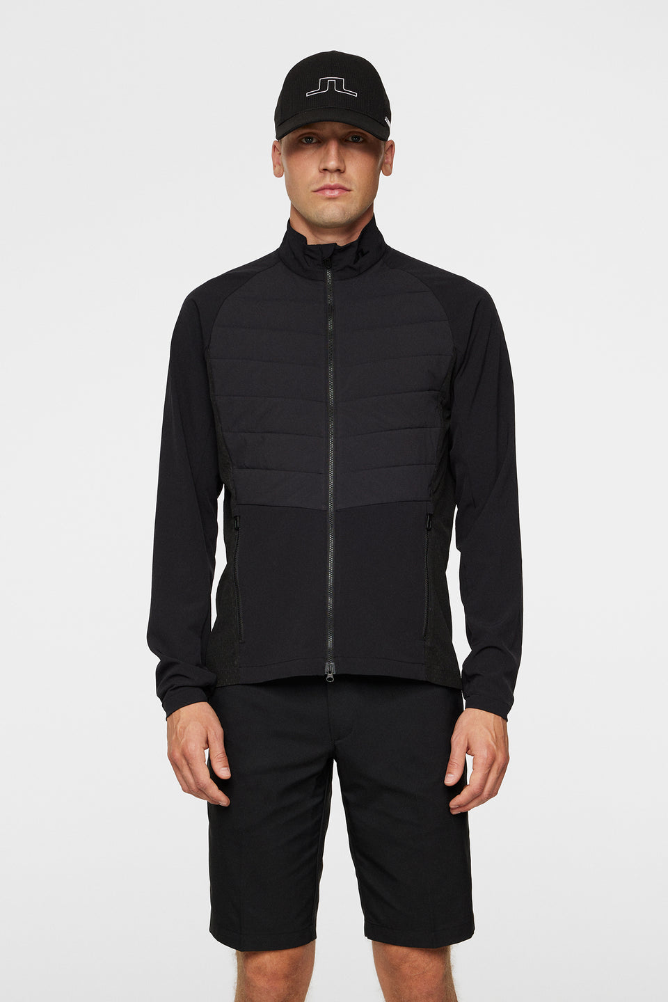 Tech Hybrid Softshell Jacket / Black