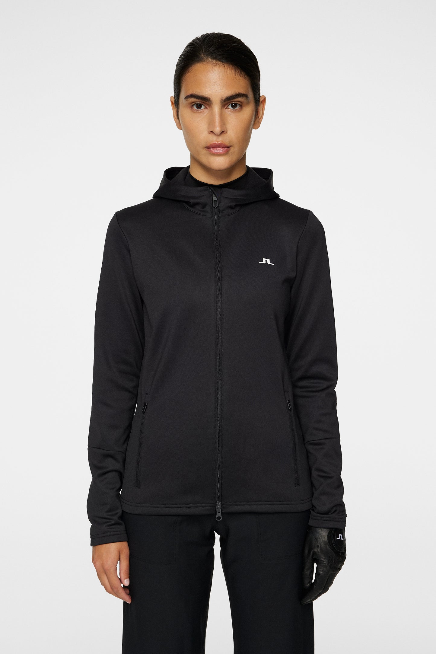 W Aerial Zip Hood / Black