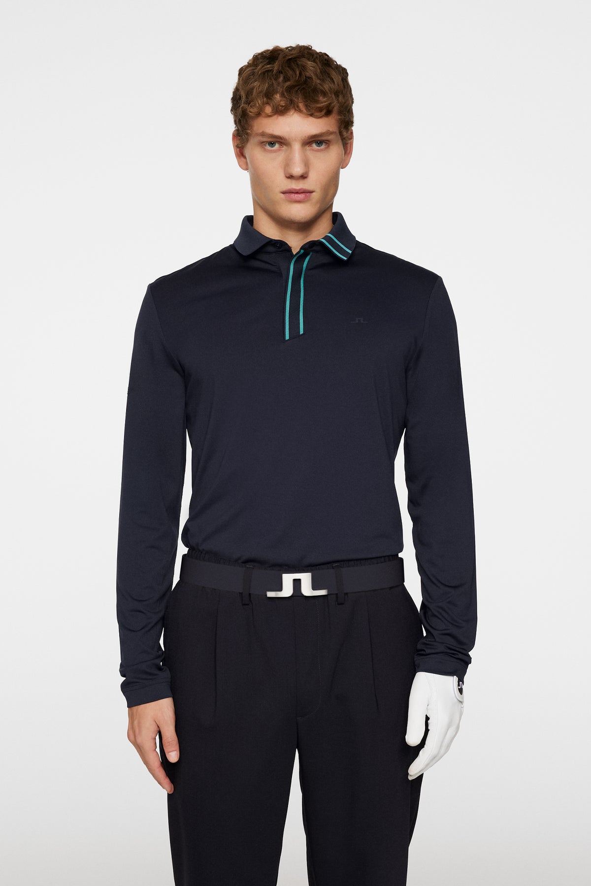 Viktor Long Sleeve Polo / JL Navy